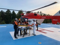 전라북도 소방항공대 주말 연이은 산악사고 발생에 따른 헬기이송