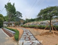 순천시 낙안면, 평사마을 주민들의 이야기 담은 반려나무 숲 조성