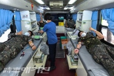 공군 제1전투비행단, 사랑의 헌혈운동 실시