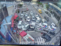 내리막길 교통사고로 12명 사상자 냈던 여수 한재사거리 횡단보도 이설