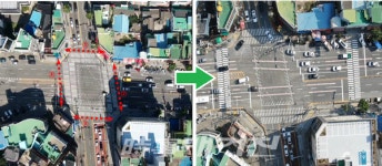 내리막길 교통사고로 12명 사상자 냈던 여수 한재사거리 횡단보도 이설
