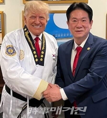 이동섭 국기원장, 트럼프 대통령 취임식 참석 예정, 태권도 명예 9단 증 수여 예정