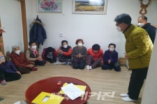 장흥 장동면, 일상회복 재난지원금 찾아가는 서비스 나서