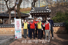 이충무공 어머니 사시던 곳, 봄꽃으로 새 단장
