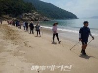 완도군, 11개 읍면 주민 해양치유하며 힐링
