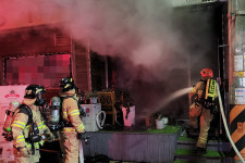 전주 삼천동 한 카페서 화재, 재산피해 300만원