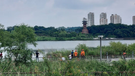 수원 광교호수공원서 초등생 물에 빠져 숨져