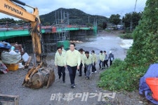 구복규 화순군수, 태풍 힌남노 피해 신속복구 최선