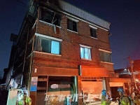 원주 개운동 빌라서 불…인명피해 없어