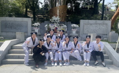 행복나루 실버태권도, 청춘 태권도 시범 선보여
