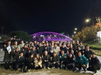 기장군, 좌광천 교량 경관조명 설치 완료