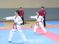 광산구실버태권도 2025년 제 1차 승급심사대회  3개권역에서