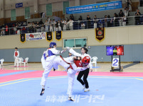 제 39회 광주광역시교육감배 초,중,고등학교 태권도대회 빛고을체육관에서 개최