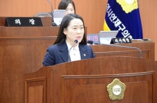 김미화 연제구의원, 거제교회 방면 차량 증가…교차로 개선 시급