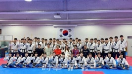 2025라인루르 하계 세계대학경기대회 참가 대한민국대표 태권도 품새선수단 합동훈련소집