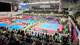 세계 46개국 3천명 참가, 2025 김운용컵 국제오픈태권도대회 부산 기장군서 성황