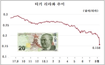 미국 패권에 도전하다 금융 위기에 처한 터키