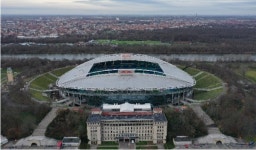 한화큐셀, 獨 RB라이프치히 홈구장에 태양광 발전소 공급