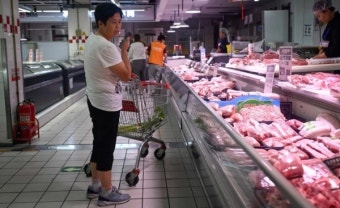 중국, EU산 돼지고기 반덤핑 조사···'전기차 관세폭탄' 보복