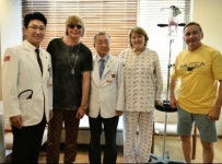 러시아 국민가수  ‘안드레이 그리고레프 아폴로노프’ 양지병원 방문