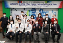 몽골 보건부 차관, 순천향대서울병원 방문