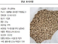 주식회사 신영허브 수입, 이집트산 ‘가는잎미선콩’ 회수 조치