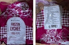 주식회사 케이원무역 수입·판매 ‘냉동 리치’ 회수 조치