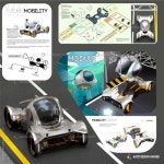 [2020 오토디자인어워드] 일반 입선..신동화의 ‘모듈형 미래 전기차(Module Mobility)’