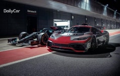 도로 위로 나오는 F1 경주차, AMG One 개발 완료