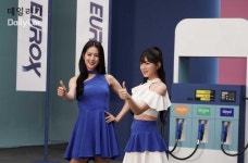 군무 댄서로 변신한 박기량..유록스, 광고 촬영 현장 비하인드 컷 공개