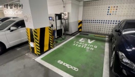 [현장] 24시간째 59% 충전중? 반포 한전 전기차 급속충전기 가보니
