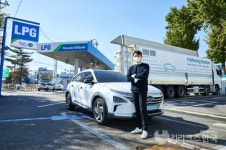 현대오일뱅크, 이동형 수소충전소 H 광진 무빙 스테이션 선봬