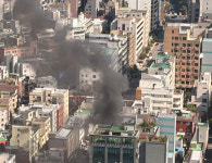 서울 강남 역삼동 빌딩 2곳서 잇단 화재…1명 심정지·10여명 부상