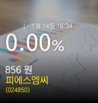 (피에스엠씨주가)  0.00% 856원 마감
