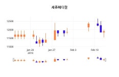 (세종메디칼정보) 주가 3.36% 12,300원