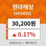 14일 (현대해상정보) 주가 0.17% 30,200원