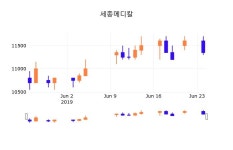 25일 (세종메디칼정보) 주가 1.32% 11,500원