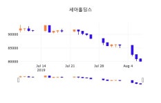 8일 (세아홀딩스정보) 주가 1.00% 80,900원