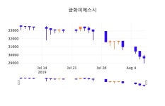 8일 (금화피에스시정보) 주가 -0.17% 29,550원