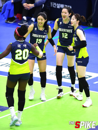 주전 4인에 백업까지 만점 활약, 현대건설 2위 탈환