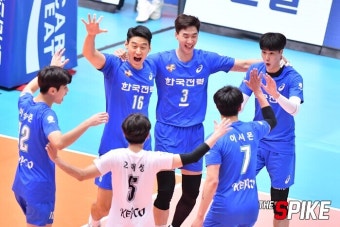 [화보] MG새마을금고컵, 한국전력, 국군체육부대에 3-1로 승리