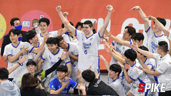 [화보] 삼성화재, 홈에서 한국전력에 3-1로 승리