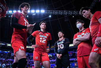 일본 남자배구대표팀, 코로나 집단감염 악재 속 VNL 선두 질주