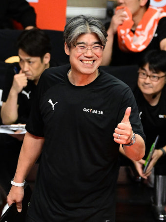 3위 도약 OK금융그룹, 오기노 감독 “이겼지만, 3세트는 반성해야해”