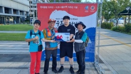 국민의힘 박현우 의원, 제11회 수복길따라 66km 무박2일 걷기대회 완보 