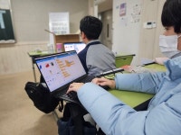 부흥중학교, 인하대학교 디지털새싹의 잡스의 차고 캠프 AI로 제어하는 동물농장 성료