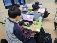 부흥중학교, 인하대학교 디지털새싹의 잡스의 차고 캠프 AI로 제어하는 동물농장 성료