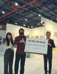 2024년 서울 아트 페어 (SEUOL ART FAIR, SETEC)에서 드림온학교 학생들 작품 전시