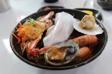 제주도 서귀포시 중문관광단지에 위치한 문어라면과 해물라면 맛집 바다라면