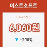 26일 이스트소프트주가 변화에 주목, 전일대비 -2.10% 변동성 기록